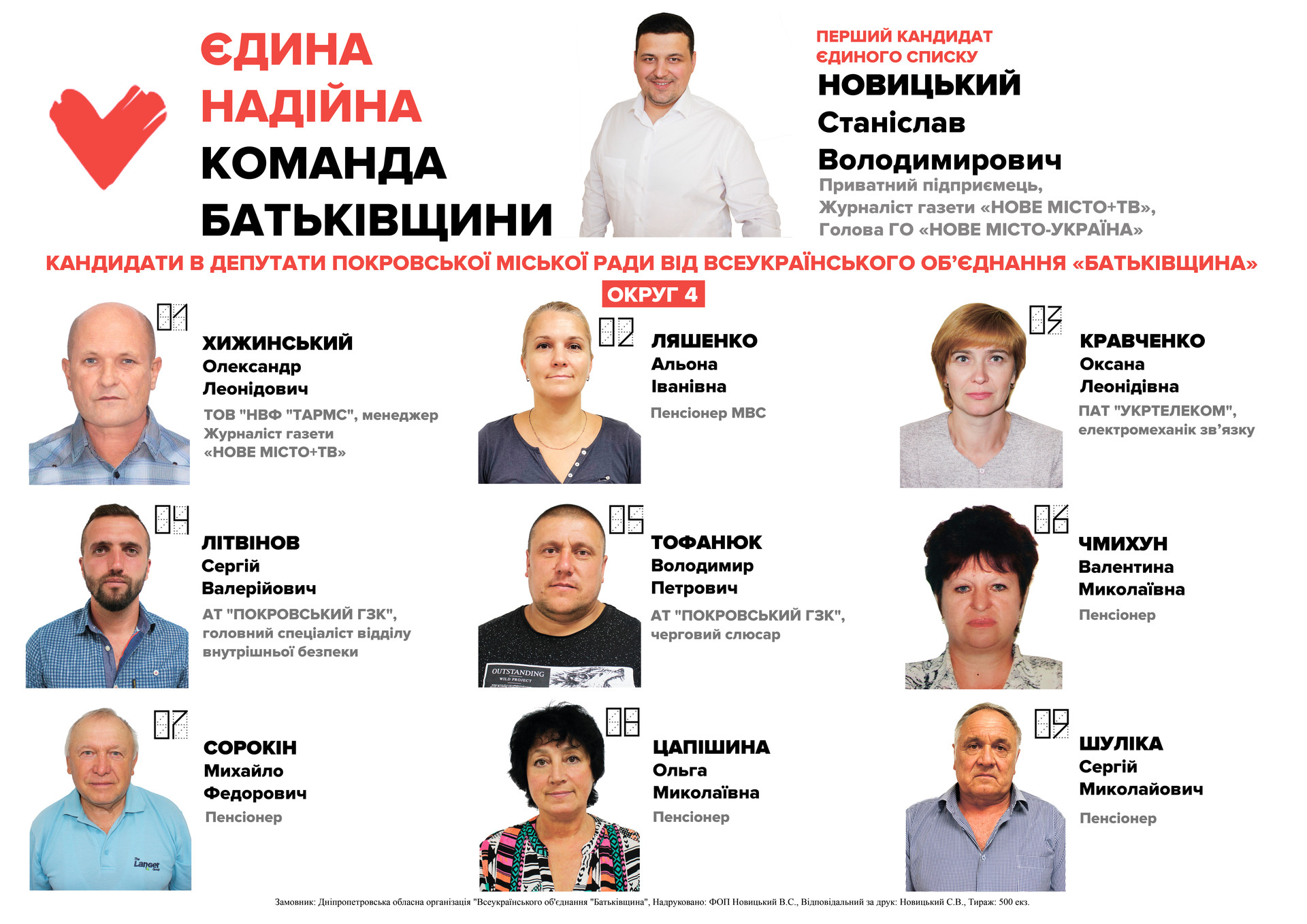 знайомтесь: кандидати у депутати покровської міської ради від всеукраїнського обєднання батьківщина - зображення 4 знайомтесь: кандидати у депутати покровської міської ради від всеукраїнського обєднання батьківщина - зображення 4